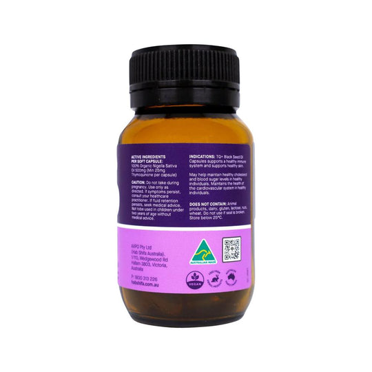 Hab Shifa TQ+ Ultra Strength Black Seed Oil 60c