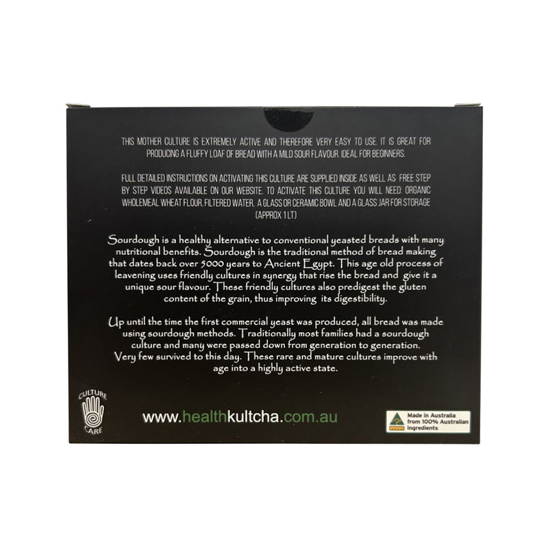 Health Kultcha Organic Ancient Sourdough Culture