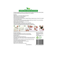 Healthy Bod. Co Detox Foot Patches Bamboo x 10 Patches (5 Pairs for 5 Day Detox)