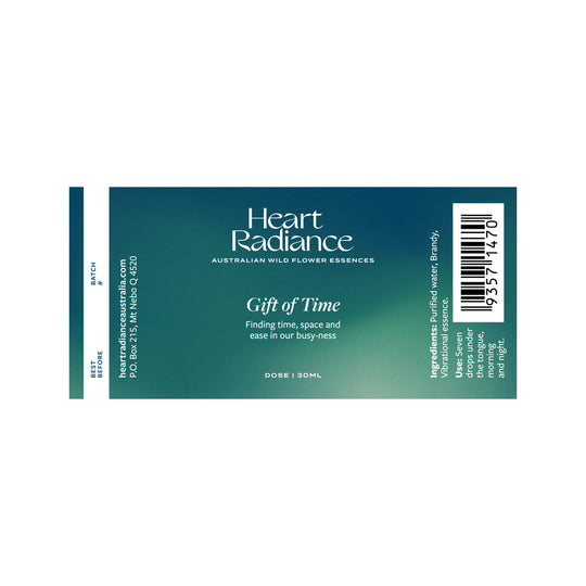 Heart Radiance (Australian Wild Flower Essences) Gift Of Time 30ml