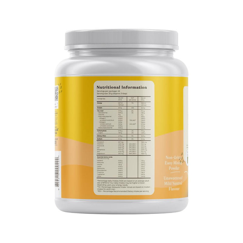 Hemp Foods Australia Organic Hemp Gold Protein 1.5kg