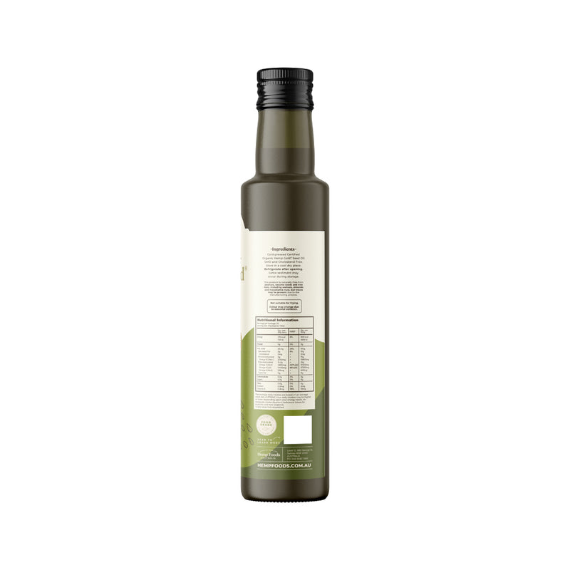 Hemp Foods Australia Organic Hemp Gold Seed Oil 500ml