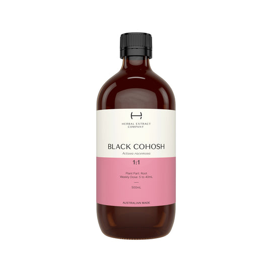 Herbal Extract Company Black Cohosh 1:1 500ml SELL THROUGH NEW SKU 2957279