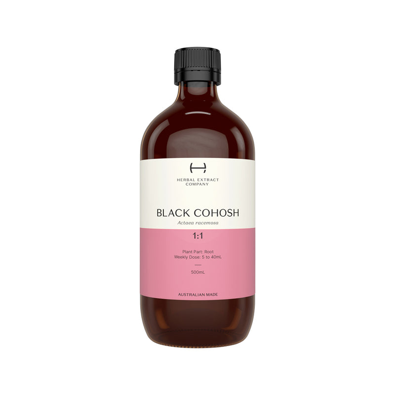 Herbal Extract Company Black Cohosh 1:1 500ml SELL THROUGH NEW SKU 2957279