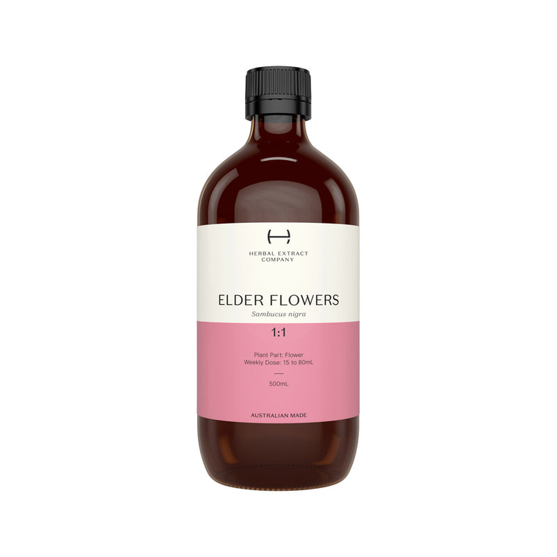 Herbal Extract Company Elder Flowers 1:1 500ml