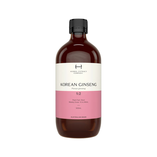 Herbal Extract Company Korean Ginseng 1:2 500ml