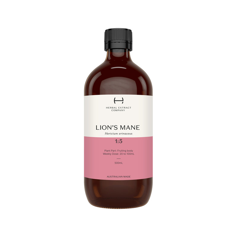 Herbal Extract Company Lions Mane 1:5 500ml