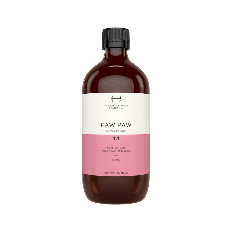 Herbal Extract Company Paw Paw 1:1 500ml