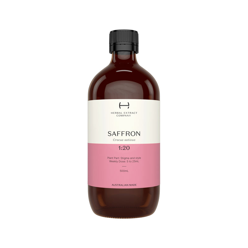 Herbal Extract Company Saffron 1:20 500ml