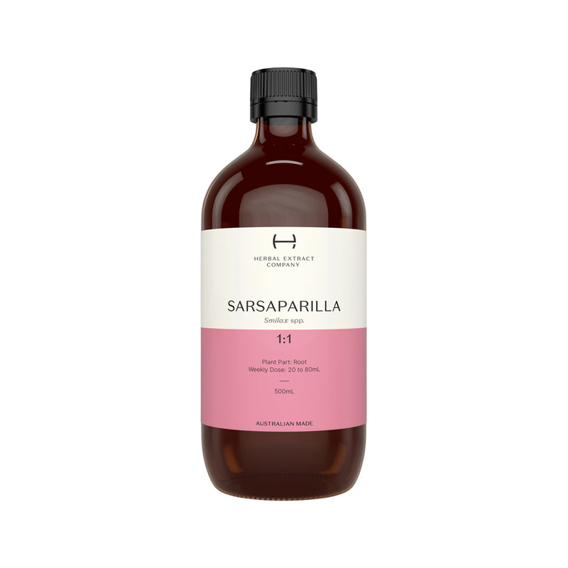 Herbal Extract Company Sarsaparilla 1:1 500ml SELL THROUGH NEW SKU 2961075