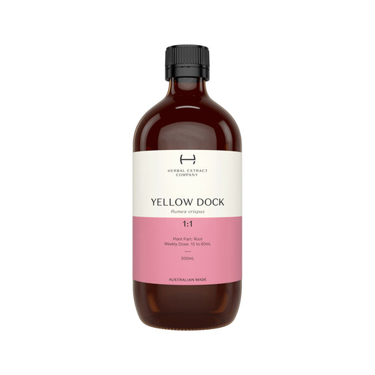 Herbal Extract Company Yellow Dock 1:1 500ml