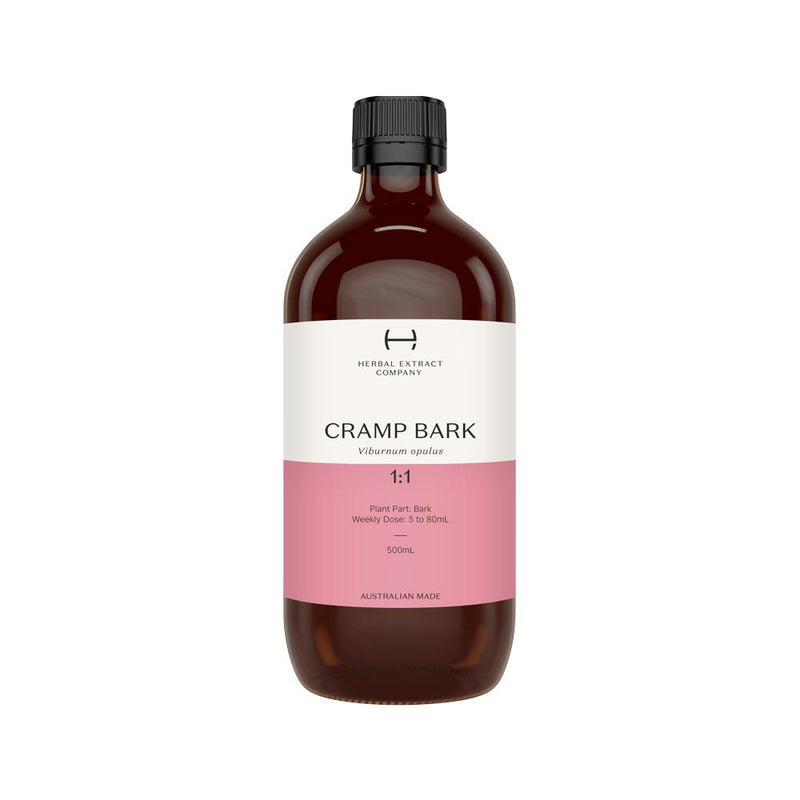 HERBAL EXTRACT COMPANY CRAMP BARK 1:1 500ML