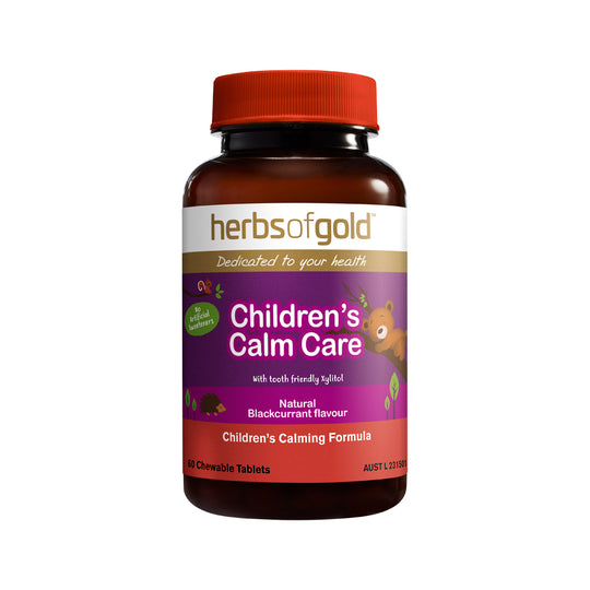Herbs of Gold Childrens Calm Care Chewable 60t