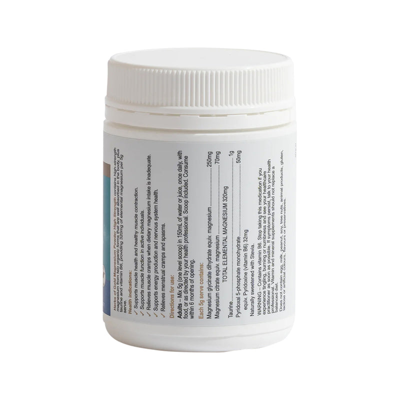 Herbs of Gold Magnesium Powder High Strength Pineapple Oral Powder 150g