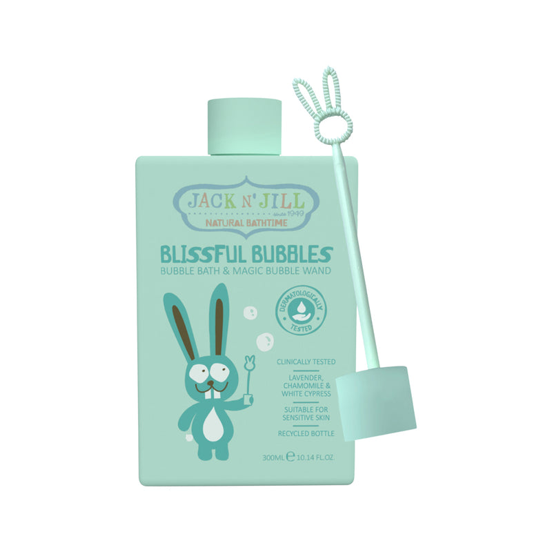 Jack N Jill Natural Bathtime Blissful Bubbles (Bubble Bath & Magic Bubble Wand) 300ml