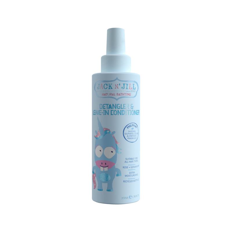 Jack N Jill Natural Bathtime Detangler & Leave-In Conditioner 200ml