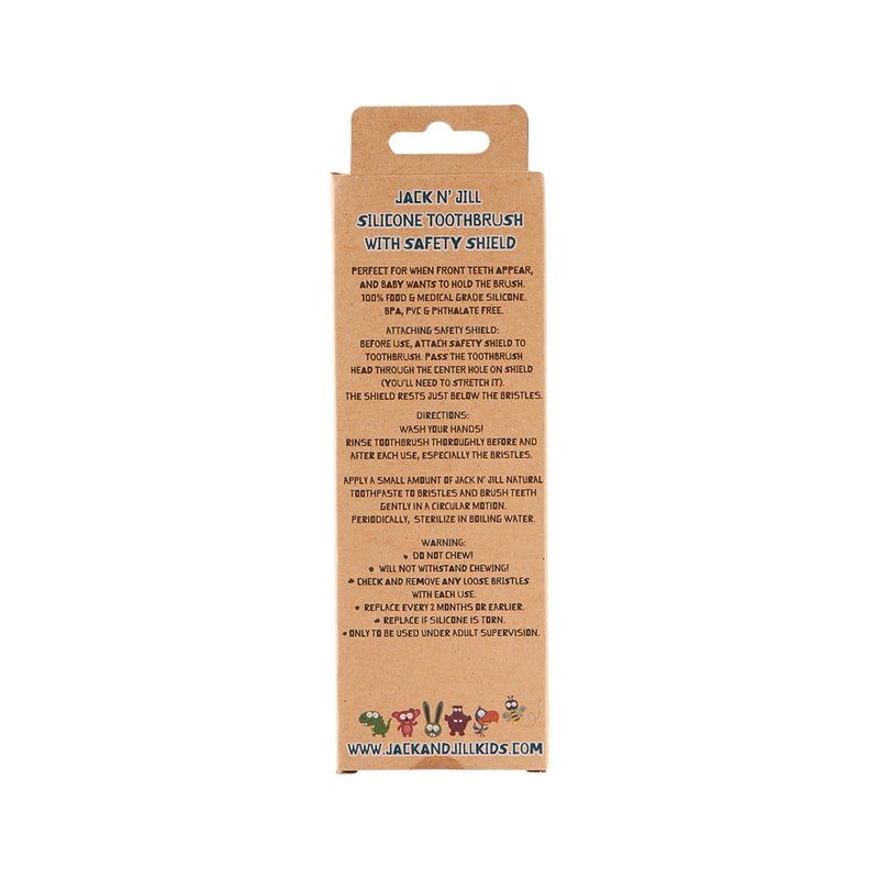 Jack N Jill Silicone Toothbrush Stage Two (12-24 Months)
