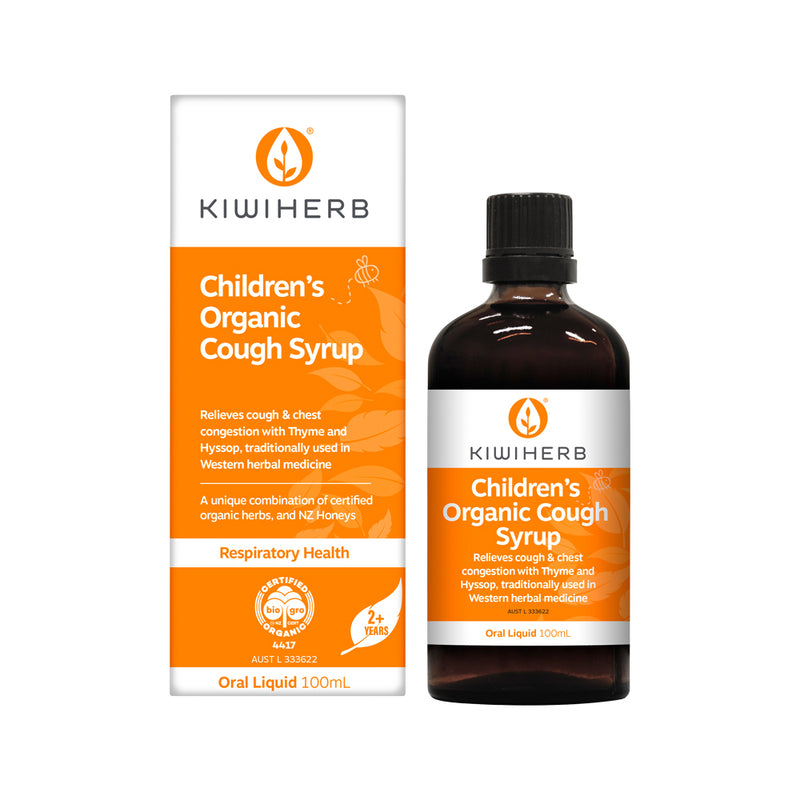 Kiwiherb Childrens Organic Cough Syrup Oral Liquid 100ml