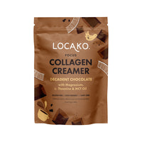 Locako Collagen Creamer Focus (Decadent Chocolate) 300g SELL THROUGH NEW SKU 2968461