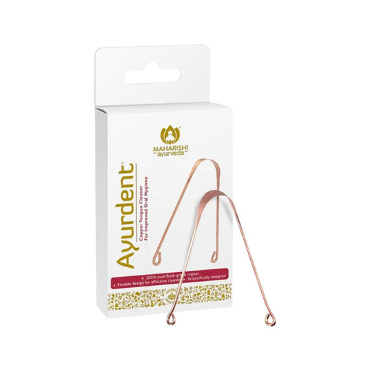 MAHARISHI AYURVEDA AYURDENT TONGUE CLEANER COPPER