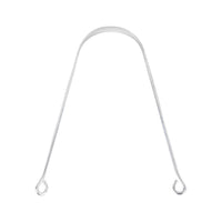 MAHARISHI AYURVEDA AYURDENT TONGUE CLEANER SILVER PLATED