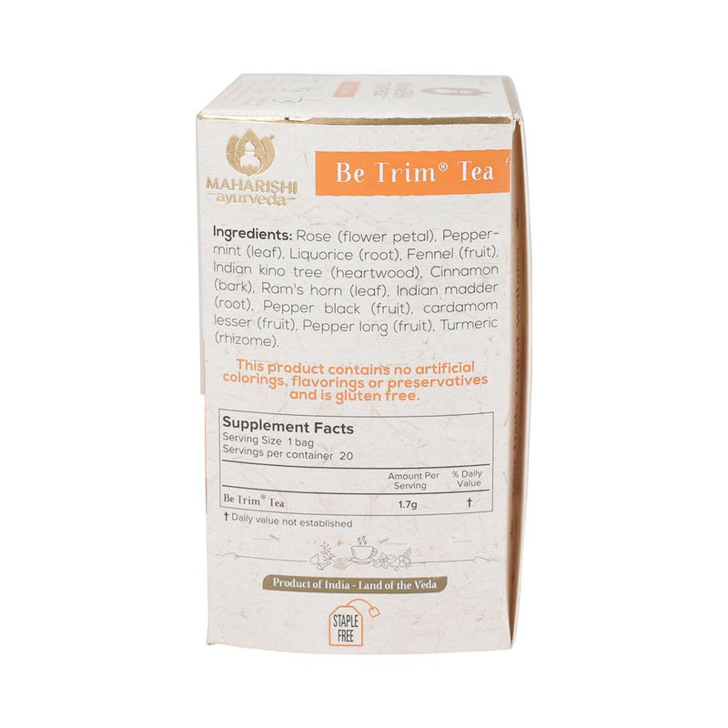 Maharishi Ayurveda Be Trim Tea x 20 Tea Bags