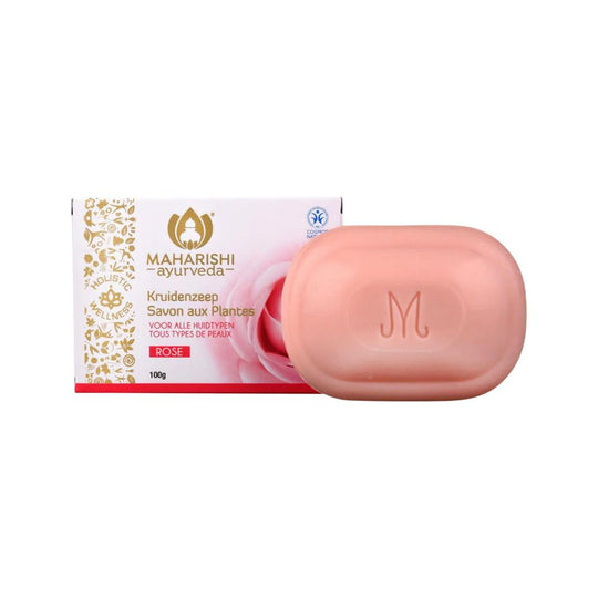 MAHARISHI AYURVEDA HERBAL SOAP BAR ROSE 100G