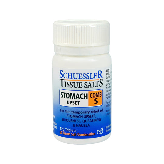 Martin & Pleasance Schuessler Tissue Salts Comb S (Stomach Upset) 125t
