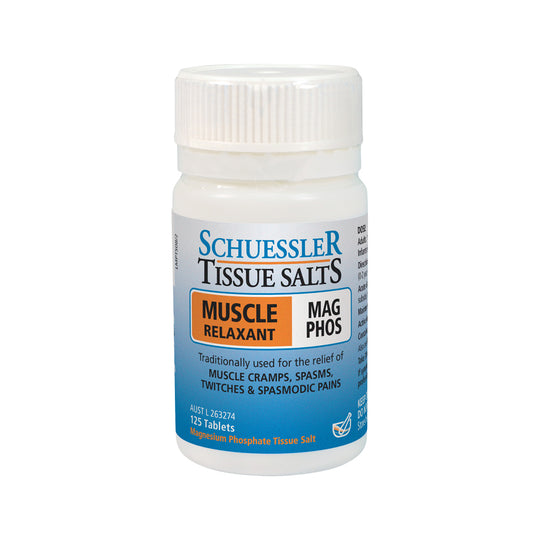 Martin & Pleasance Schuessler Tissue Salts Mag Phos (Muscle Relaxant) 125t