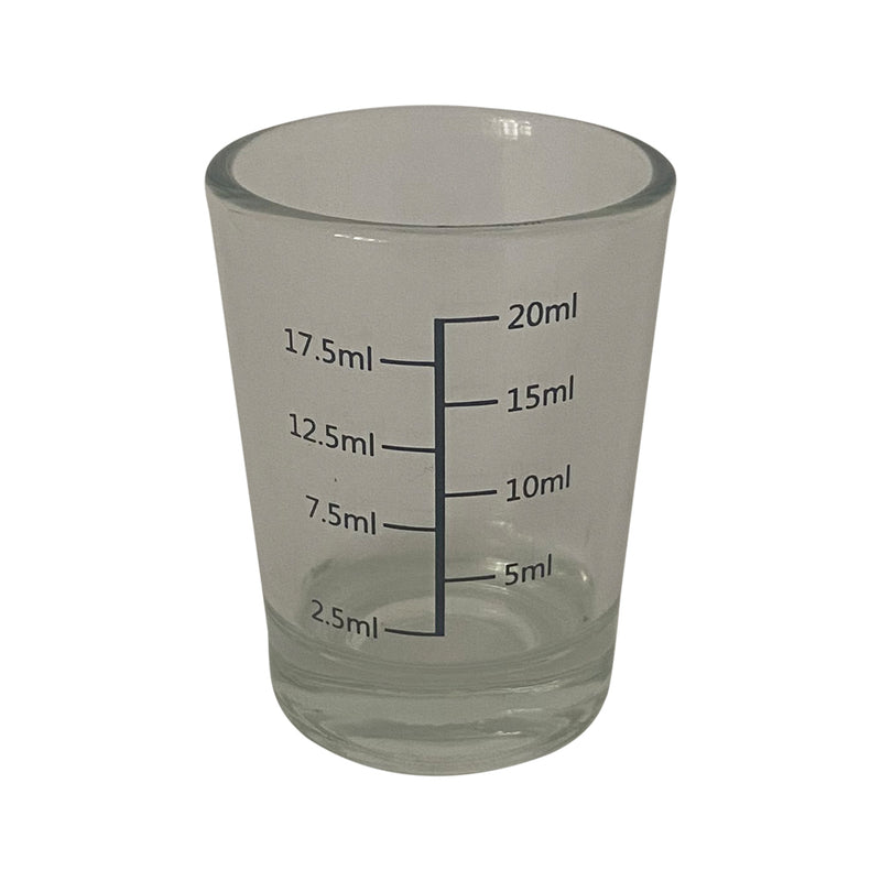 Measuring Cup Glass (2.5ml Increments) 20ml  CH2 REDUNDANT