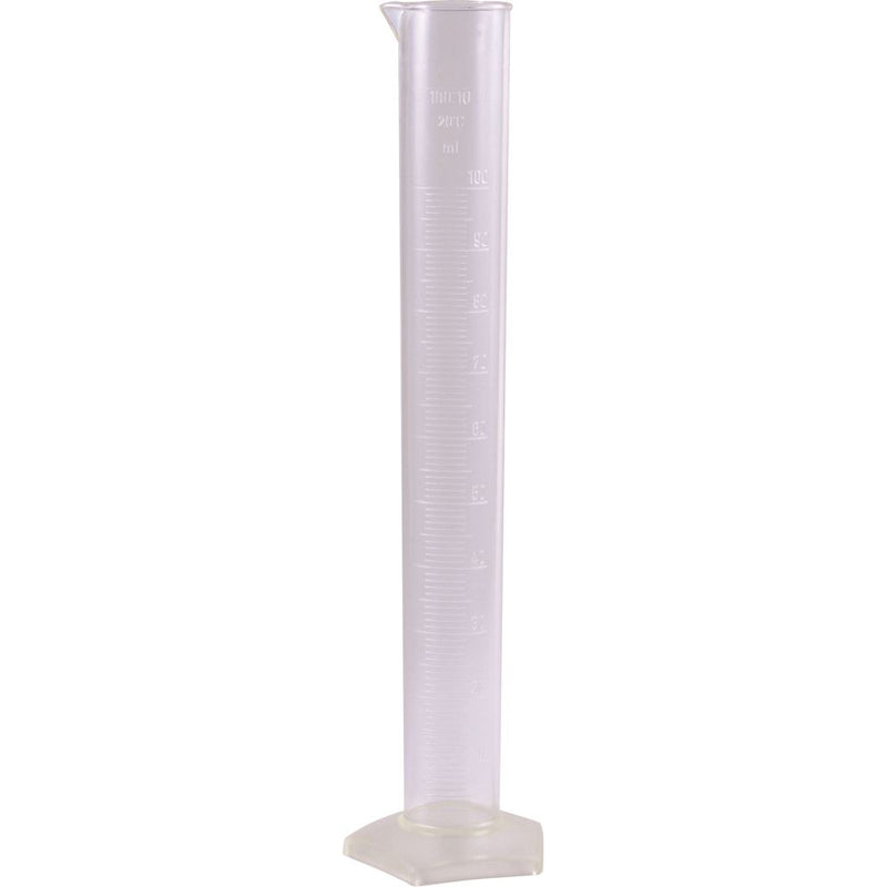 Measuring Cylinder Plastic Clear Graduated 100ml