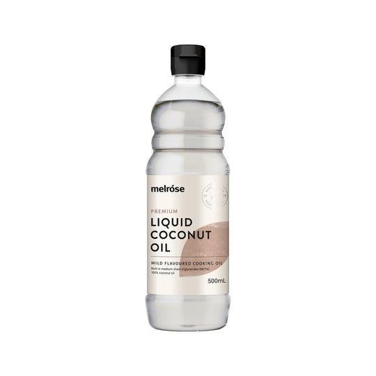 Melrose Premium Liquid Coconut Oil (Cooking) 500ml  SELL THROUGH