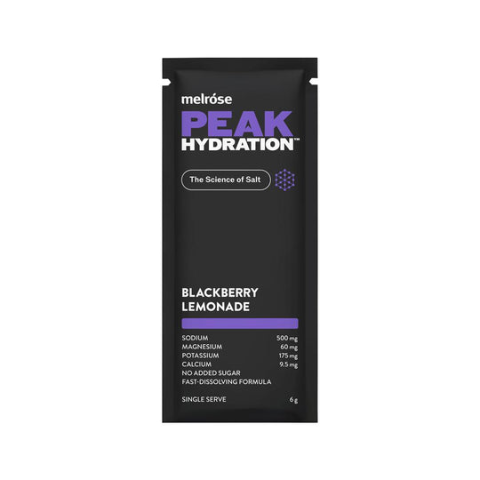 Melrose Peak Hydration Blackberry Lemonade Sachet 6g x 20 Display