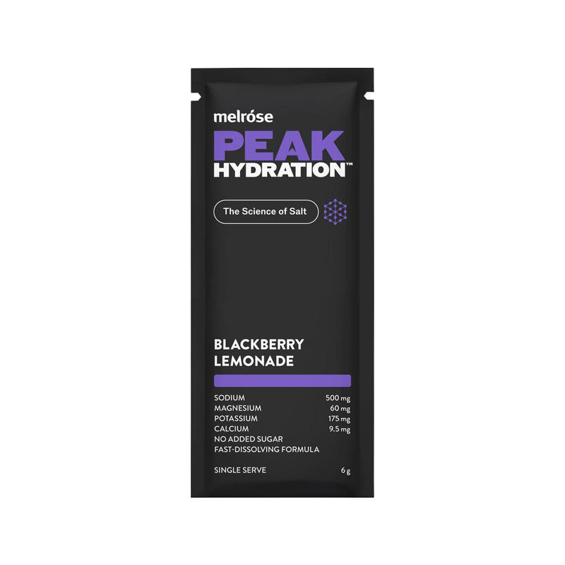 Melrose Peak Hydration Blackberry Lemonade Sachet 6g x 20 Display