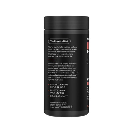 MELROSE PEAK HYDRATION WATERMELON 180G  SELL THROUGH