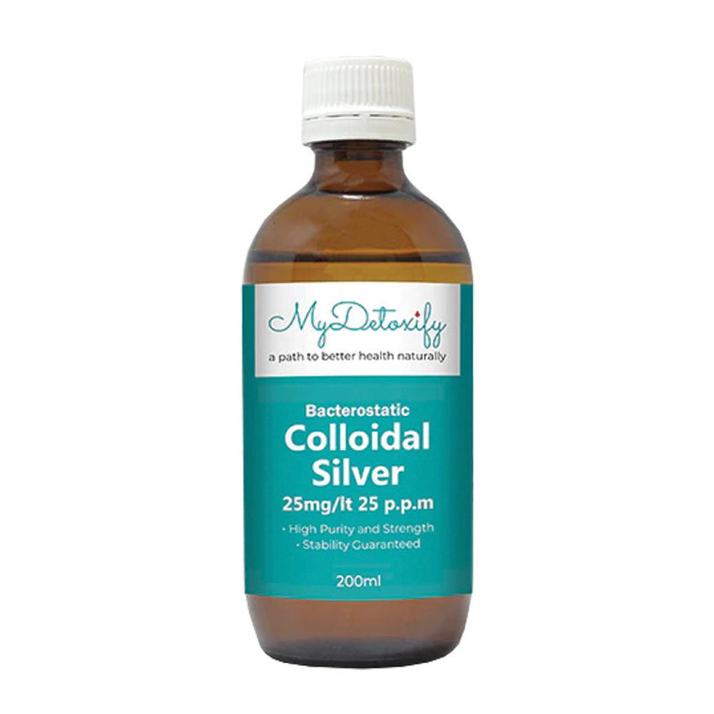 MYDETOXIFY COLLOIDAL SILVER 25PPM 200ML
