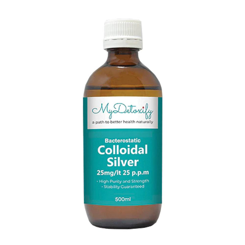 MYDETOXIFY COLLOIDAL SILVER 25PPM 500ML