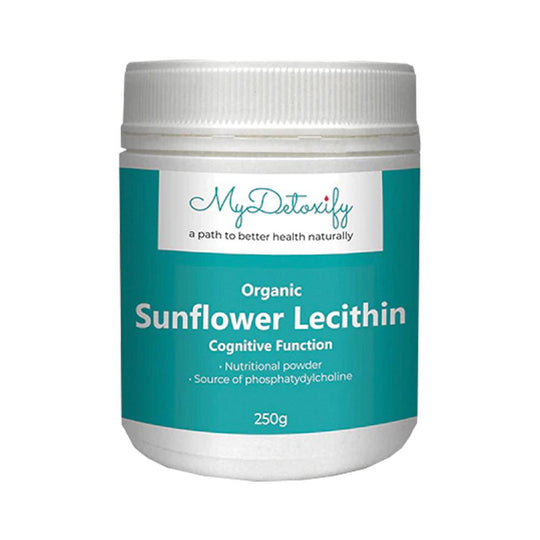 MYDETOXIFY ORGANIC SUNFLOWER LECITHIN 250G