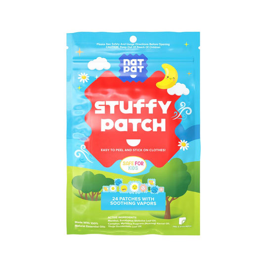 NATPAT StuffyPatch Stickers x 24 Pack