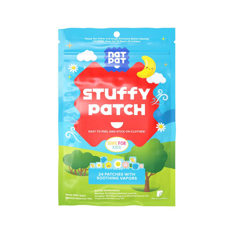 NATPAT StuffyPatch Stickers x 24 Pack