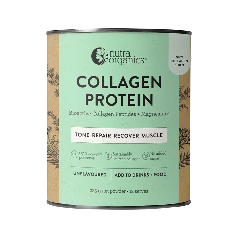 Nutra Organics Collagen Build Unflavoured 225g