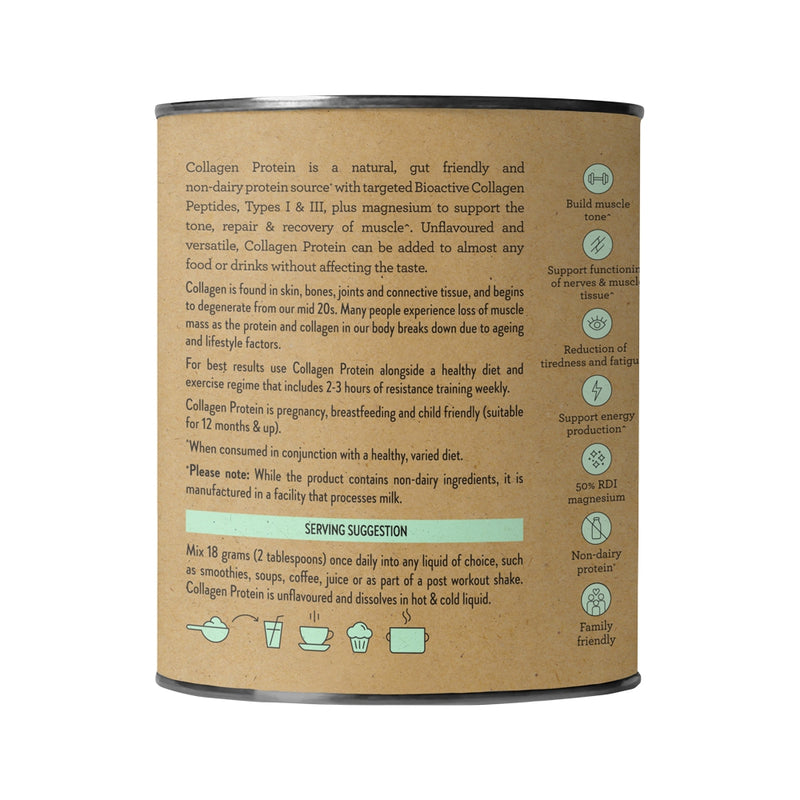 Nutra Organics Collagen Build Unflavoured 225g