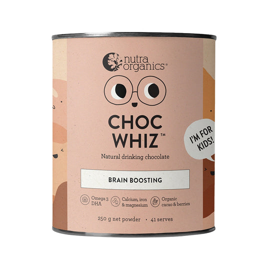 Nutra Organics Choc Whiz 250g