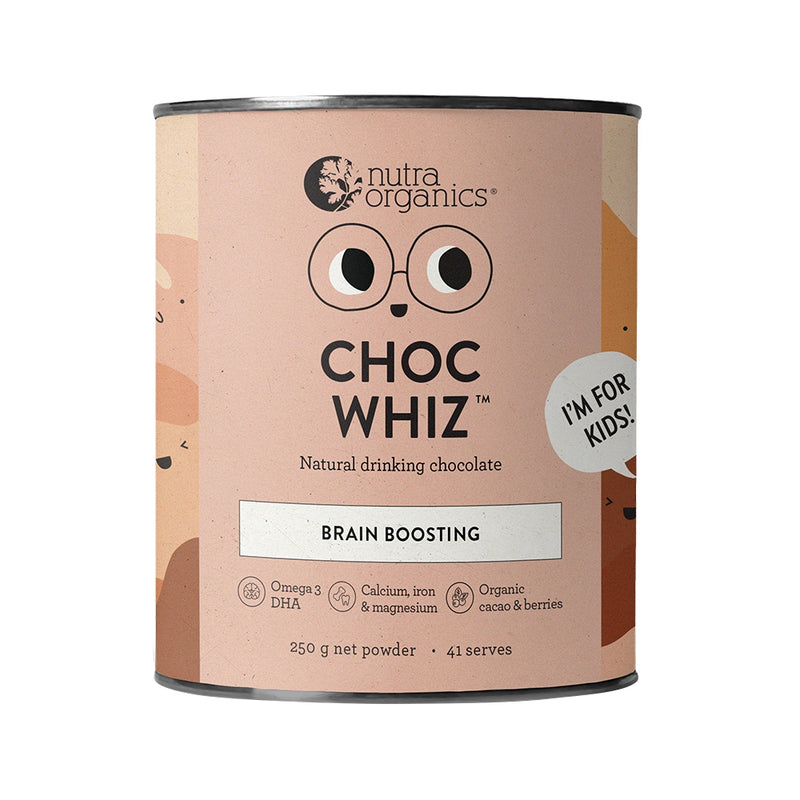 Nutra Organics Choc Whiz 250g