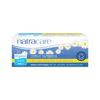 Natracare Organic Cotton Tampons Super x 20 Pack  SELL THROUGH