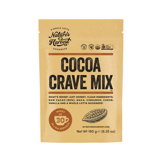 Natures Harvest Organic Cocoa Crave Mix 180g