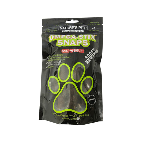 Natures Pet Omega-Stix Snaps x 6 Pack