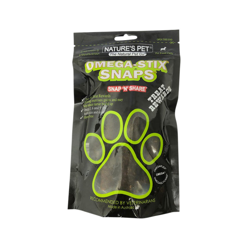 Natures Pet Omega-Stix Snaps x 6 Pack