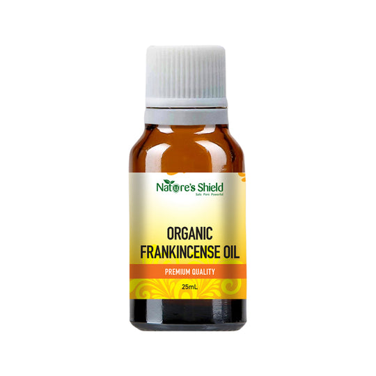 Natures Shield Organic Essential Oil Frankincense 25ml