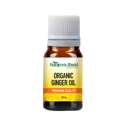 Natures Shield Organic Essential Oil Ginger 10ml